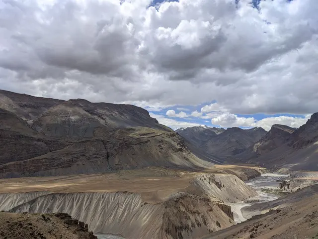 Rugged mountains, Spiti Valley
